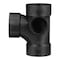 Charlotte Pipe And Foundry Charlotte Pipe 3 in. Hub X 3 in. D Hub ABS Sanitary Tee ABS004170800HA - alternate 5